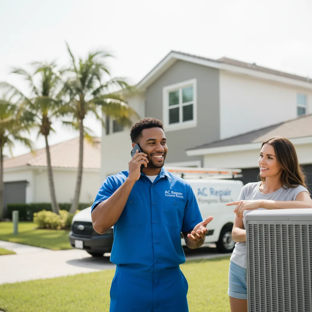 AC Repair Pompano Beach customer support in Nettie
